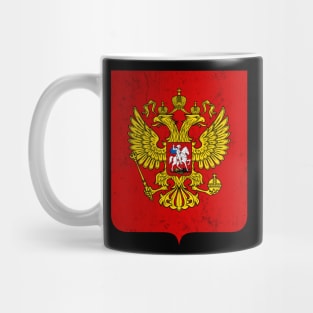 Russia /// Faded-Vintage Style Flag Design Mug